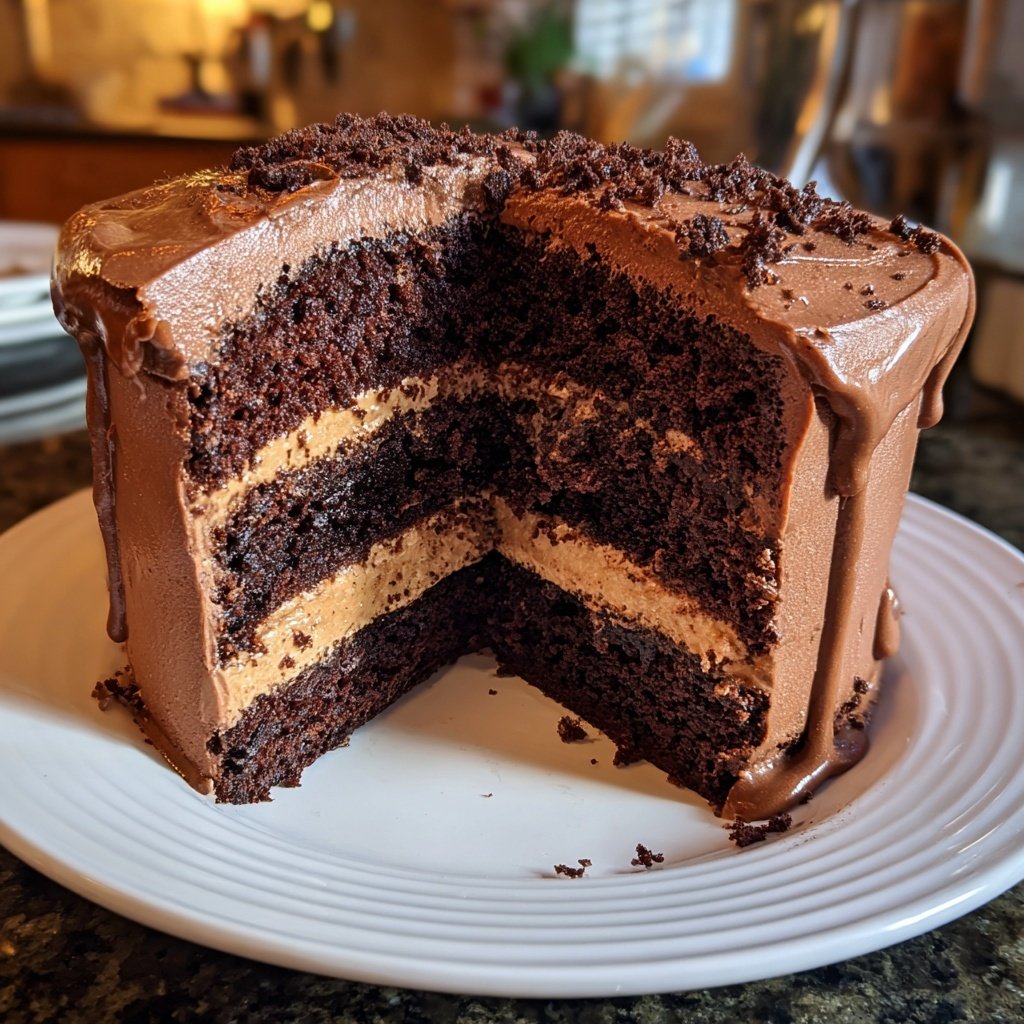 Chocolate Cake With Buttercream