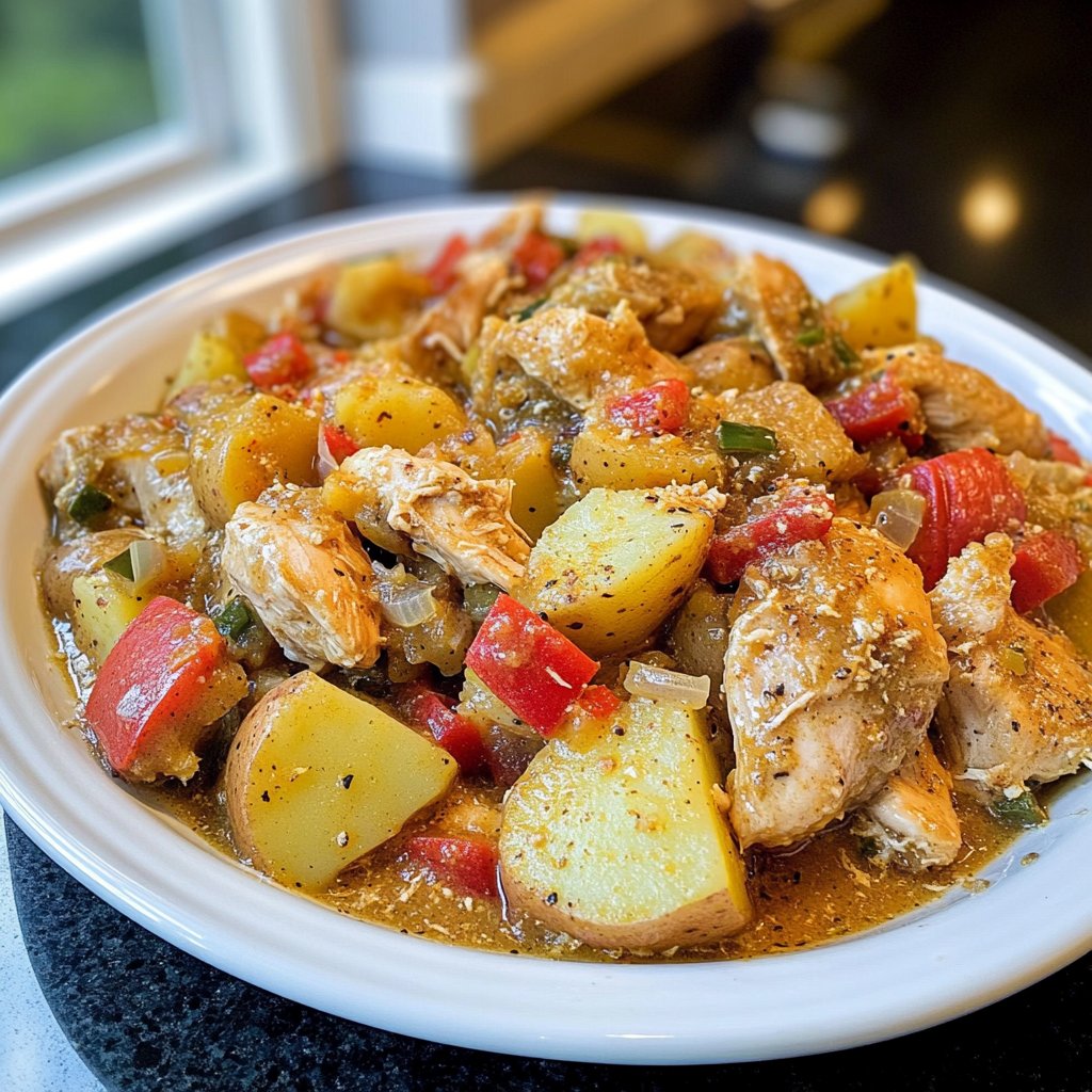 Dump-and-Go Crockpot Chicken and Potatoes