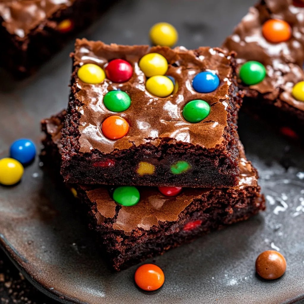 M&M Brownies