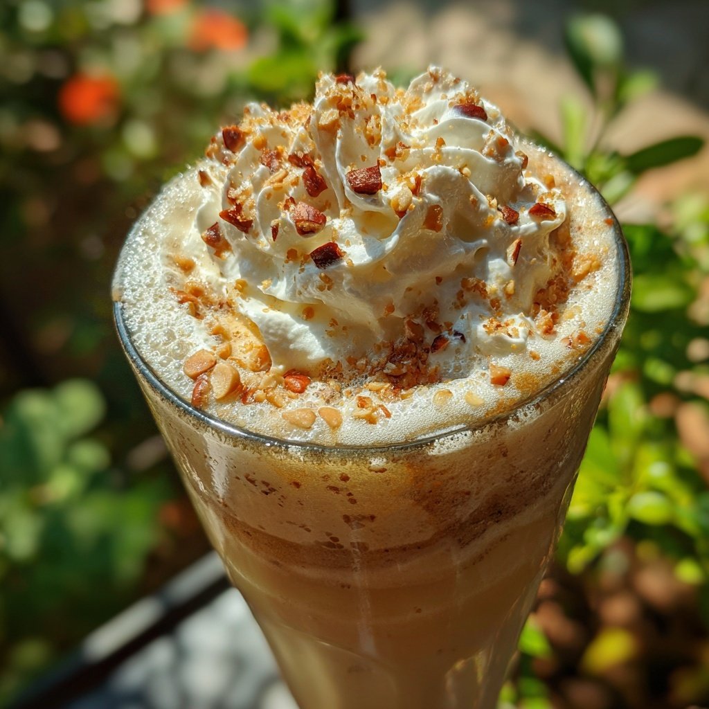 Vanilla Hazelnut Iced Frappé