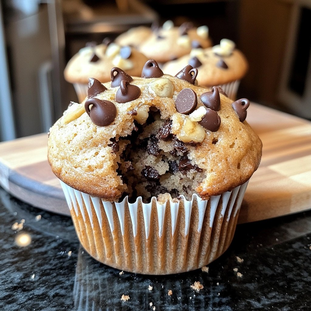 Banana Chocolate Chip Muffins