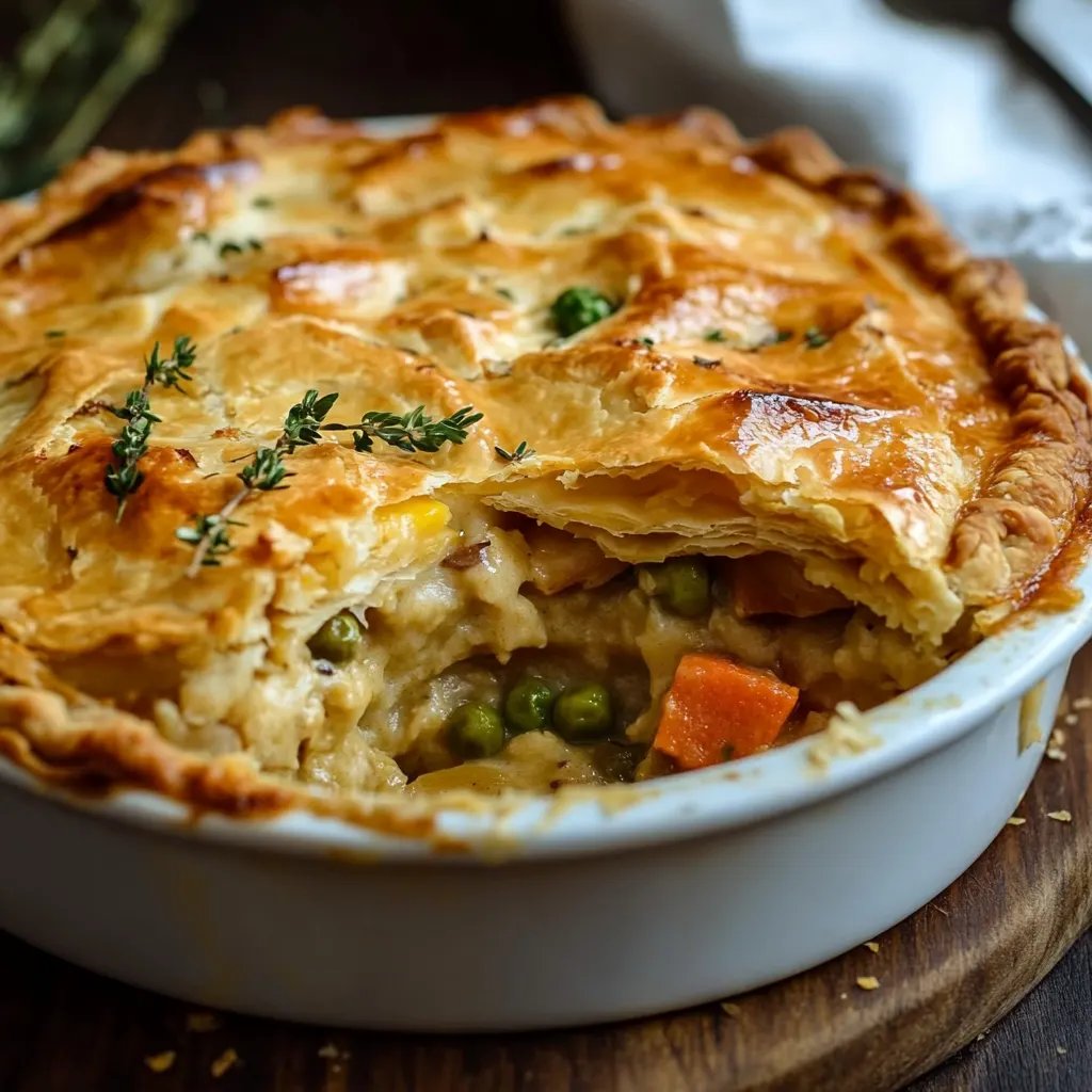 Chicken Pot Pie Recipe (VIDEO)
