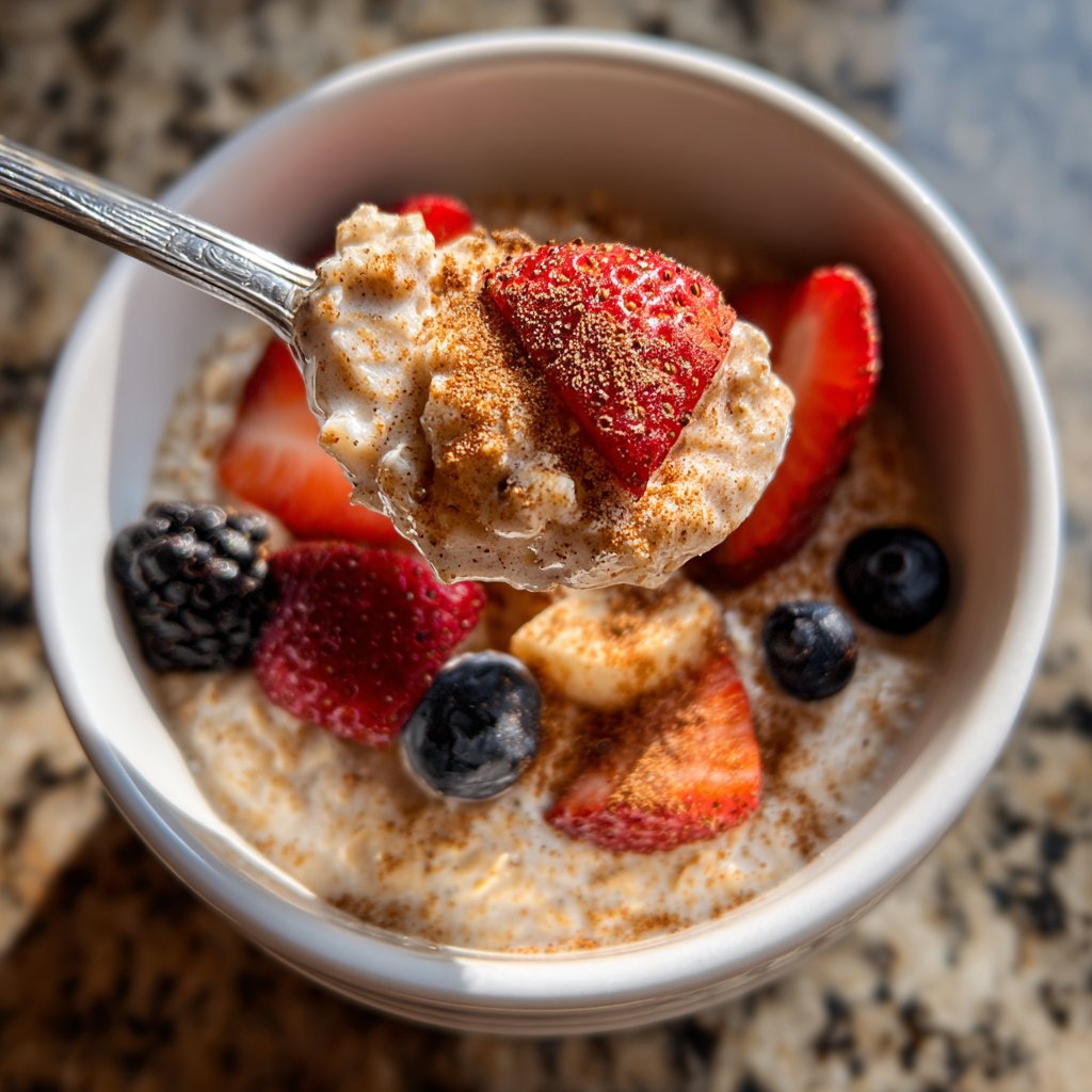 Cinnamon Vanilla Breakfast Oats