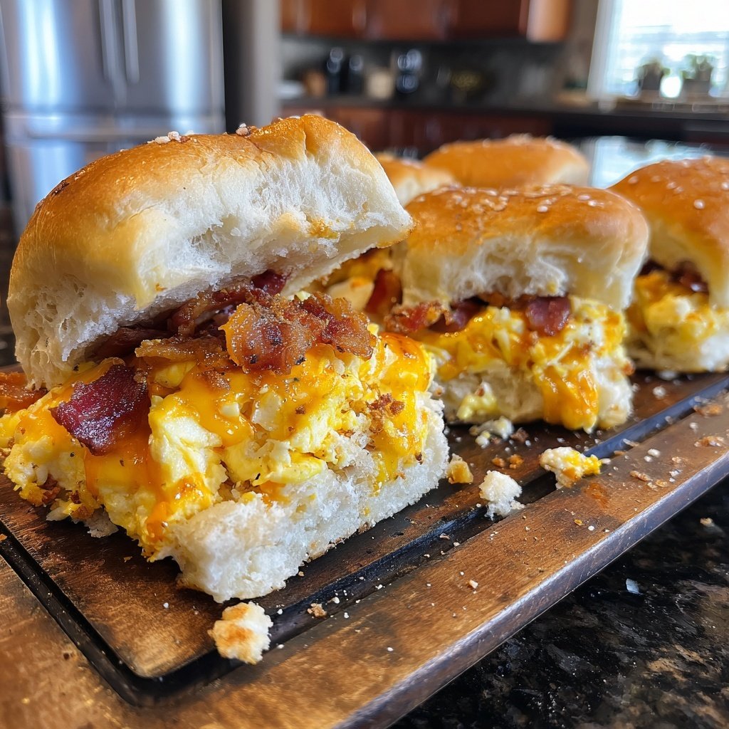 Crowd Friendly Breakfast Sliders