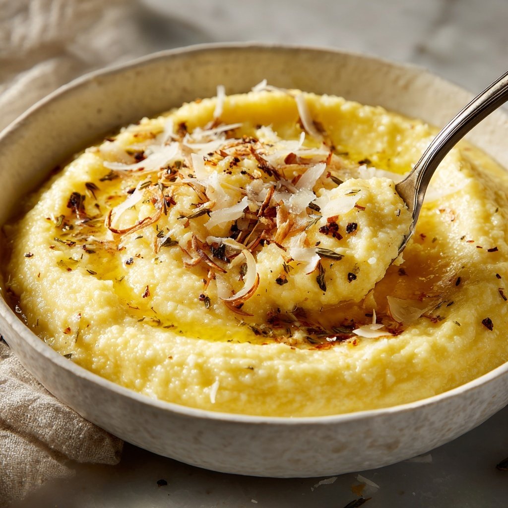 Romantic Creamy Polenta