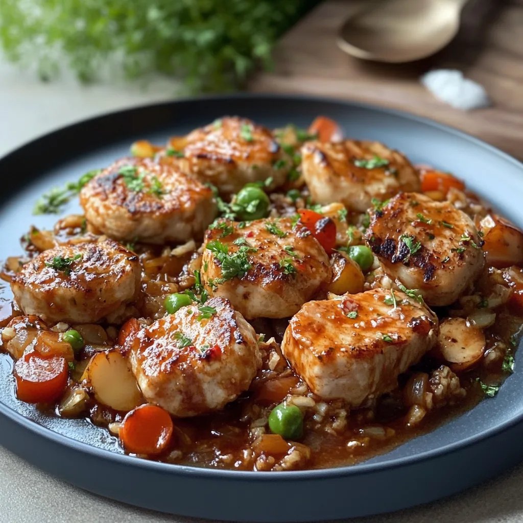 Serbisches Reisfleisch