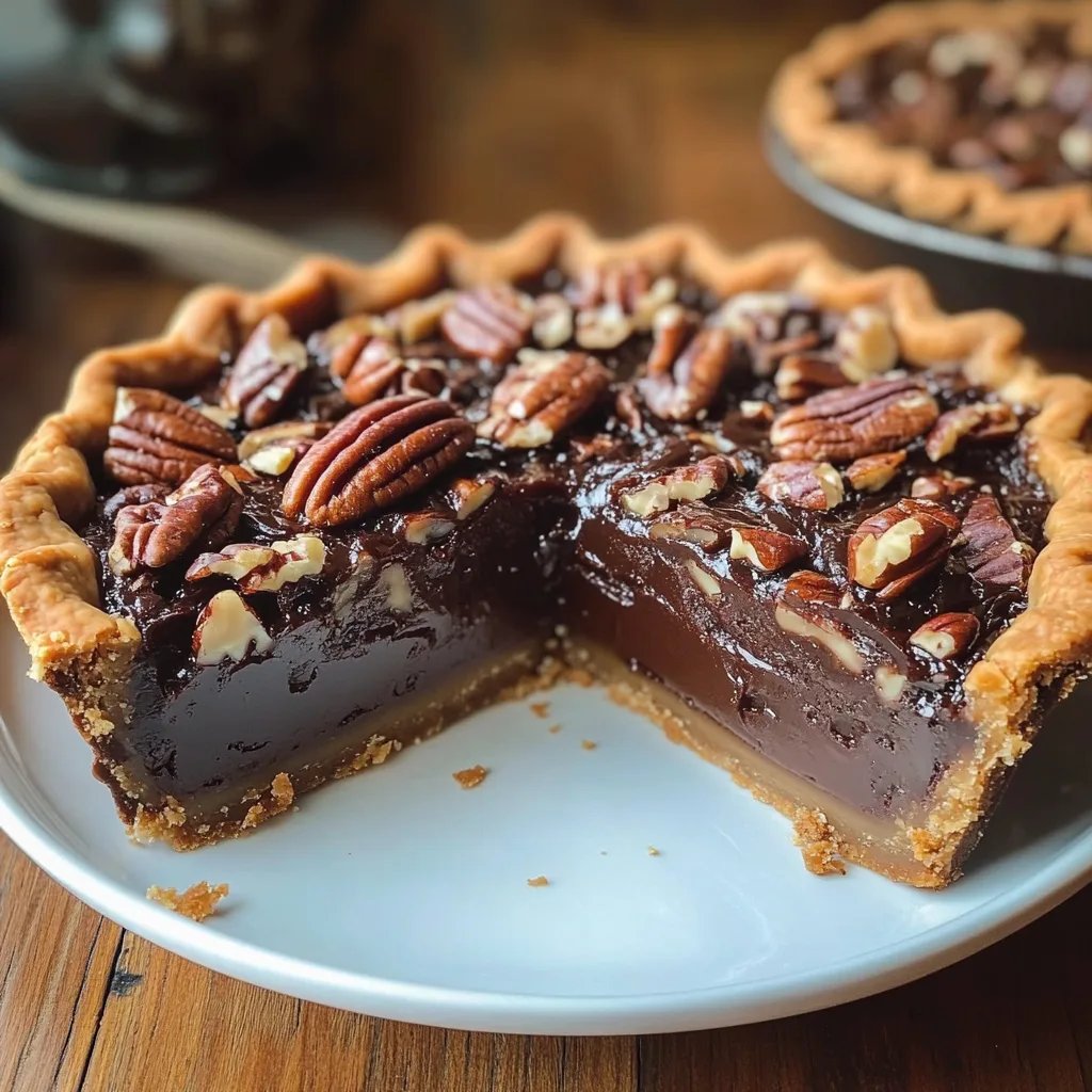 Rich & Decadent Texas Chocolate Pecan Pie (Homemade!)