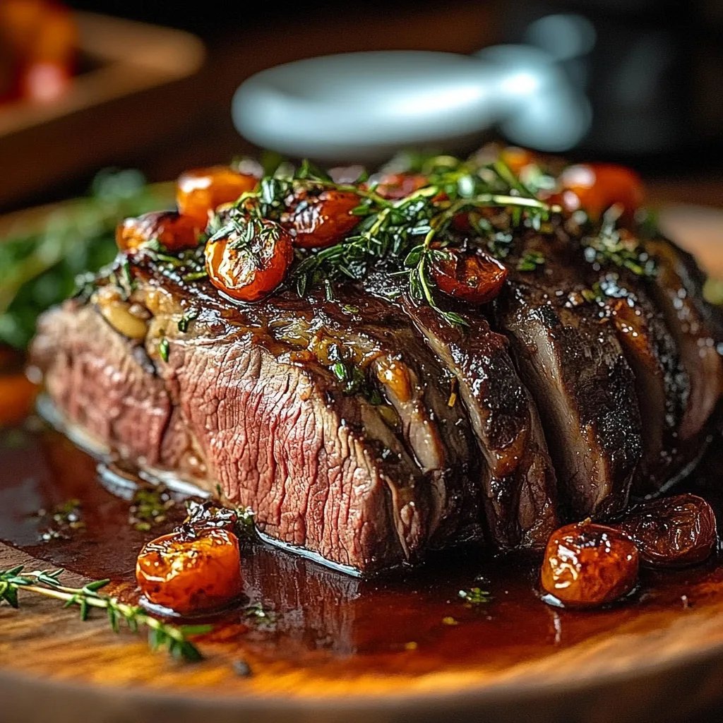 Tuscan-Style Slow-Cooked Beef Roast