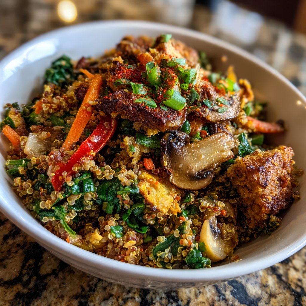 High Protein Turkey Dinner Bowl