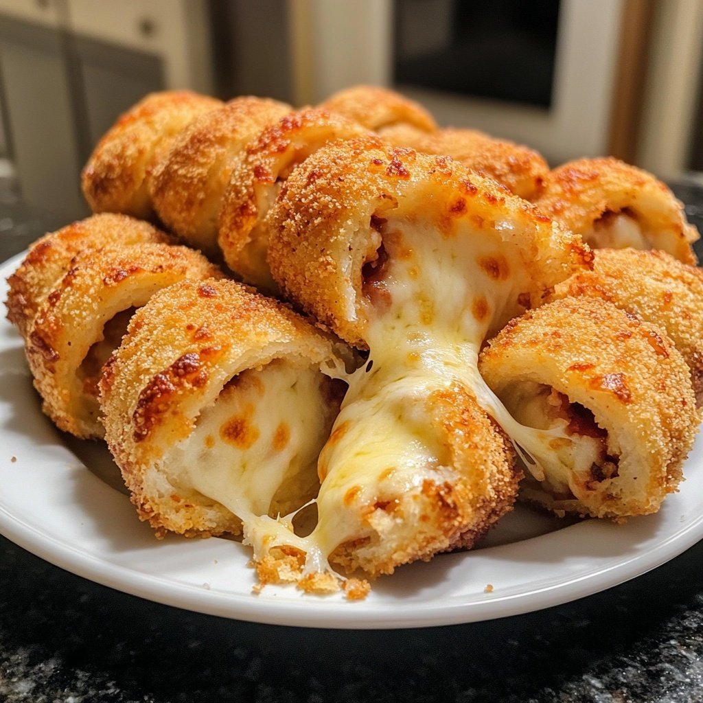 Crispy Air Fryer Pizza Rolls