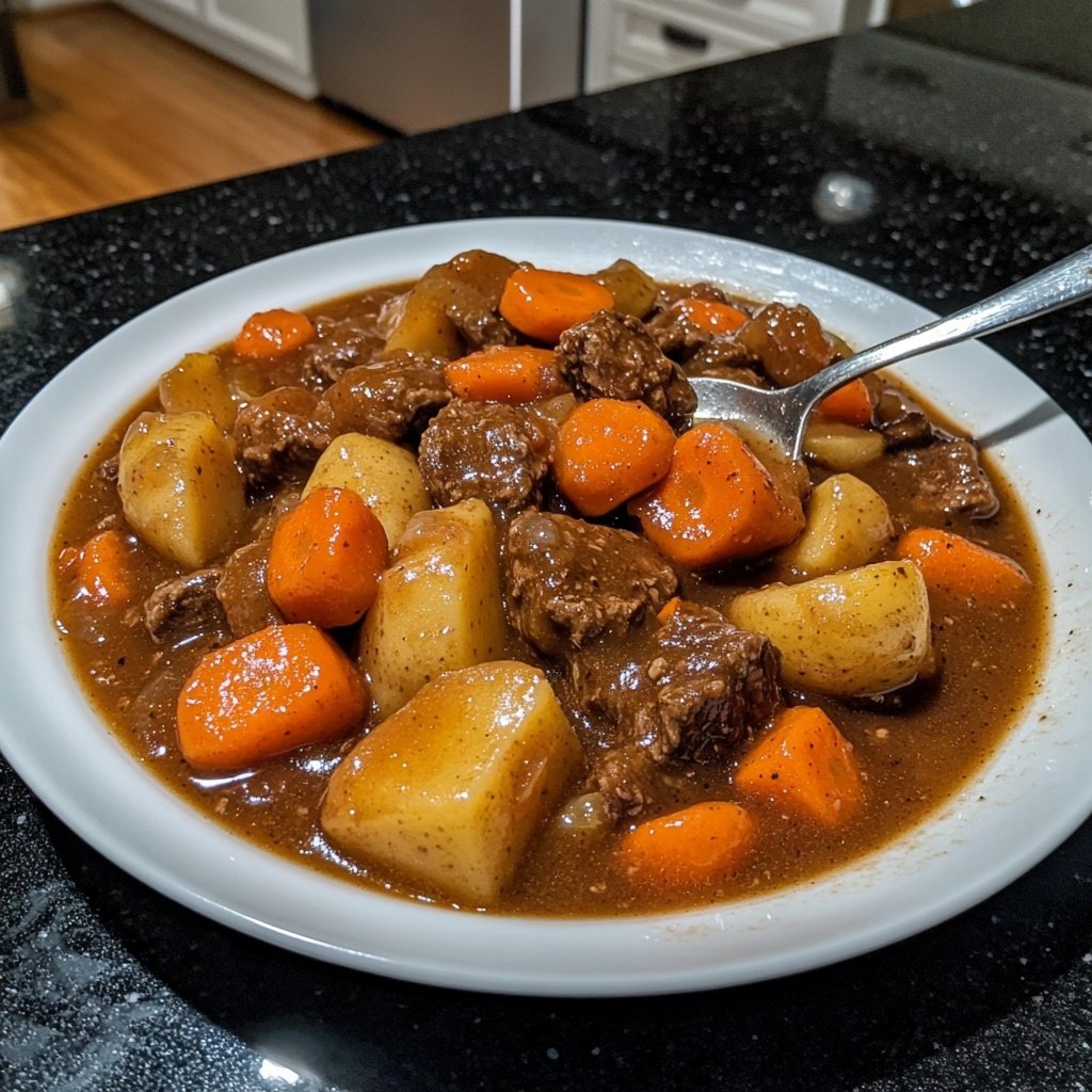 Beef Stew With Carrots and Potatoes