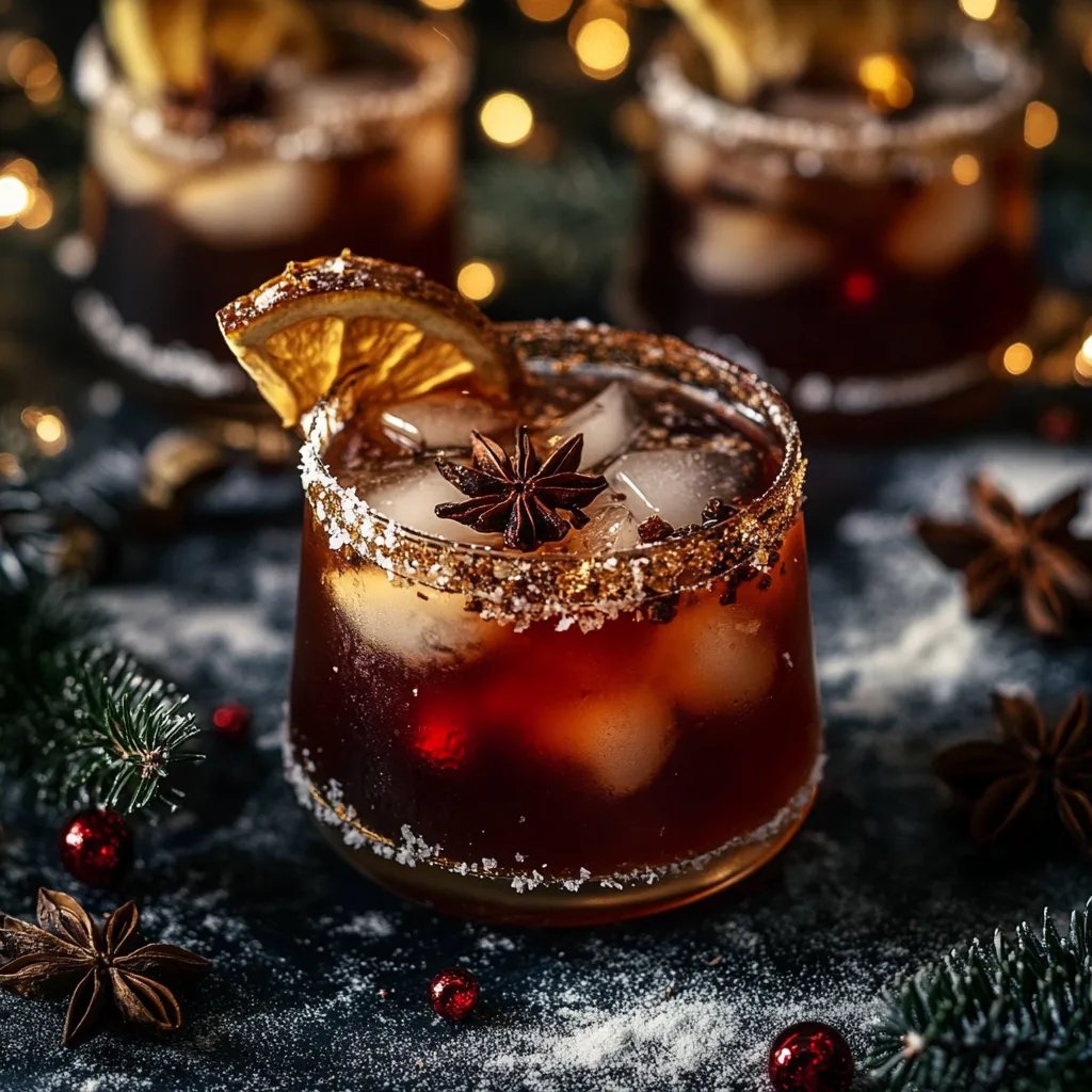 Spiced Christmas Margarita