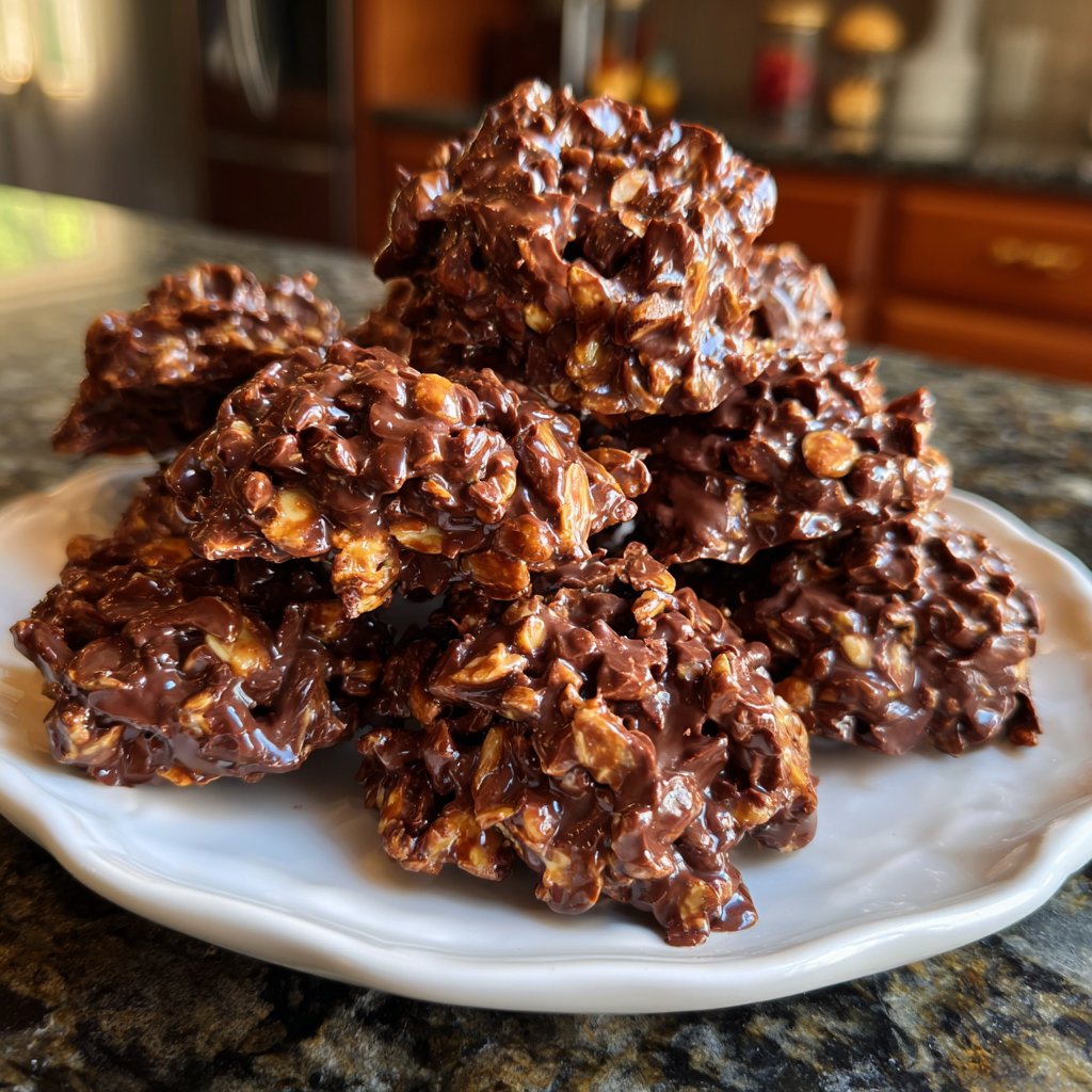 Chocolate Almond Clusters