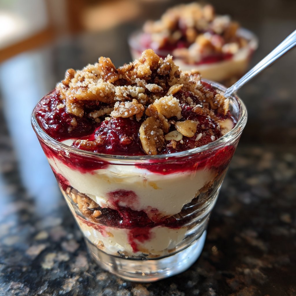 Vanilla Berry Breakfast Parfaits