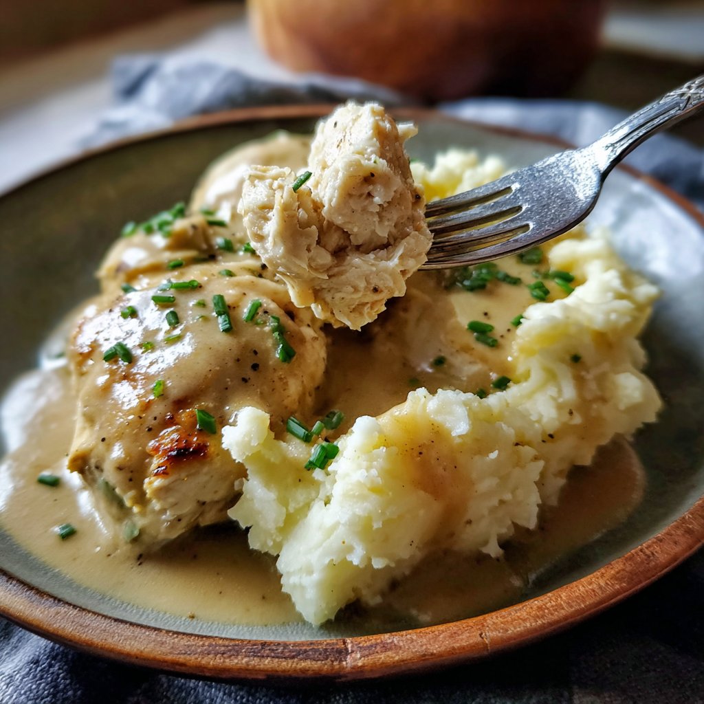Comfort Food Chicken And Mashed Potatoes