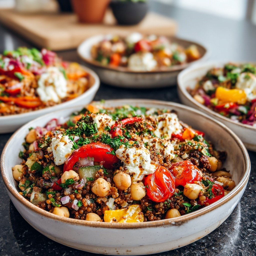 High Protein Mediterranean Meals