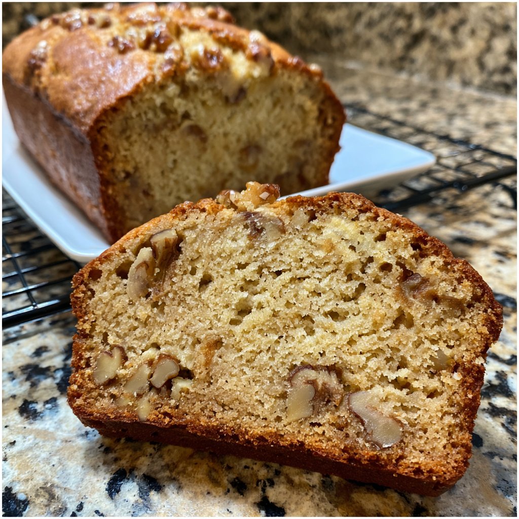Classic Moist Banana Bread Recipe