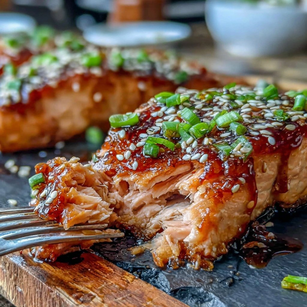 Easy Healthy Honey Garlic Salmon