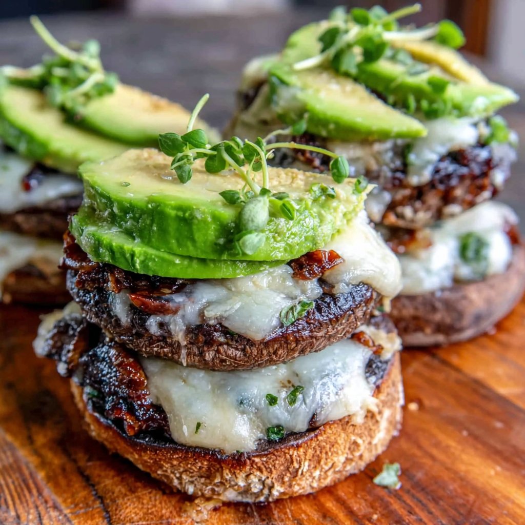 Grilled Portobello Burgers