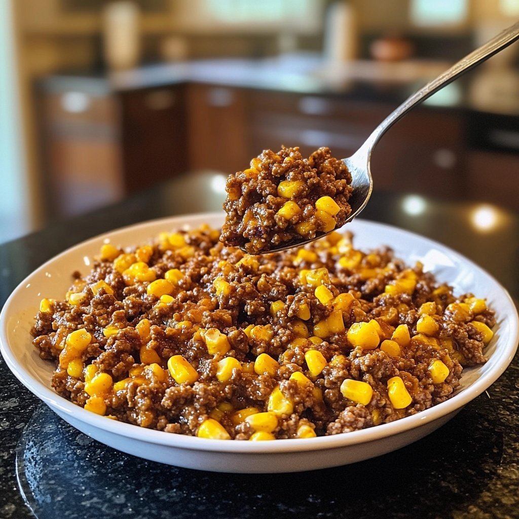 Ground Beef Skillet with Corn