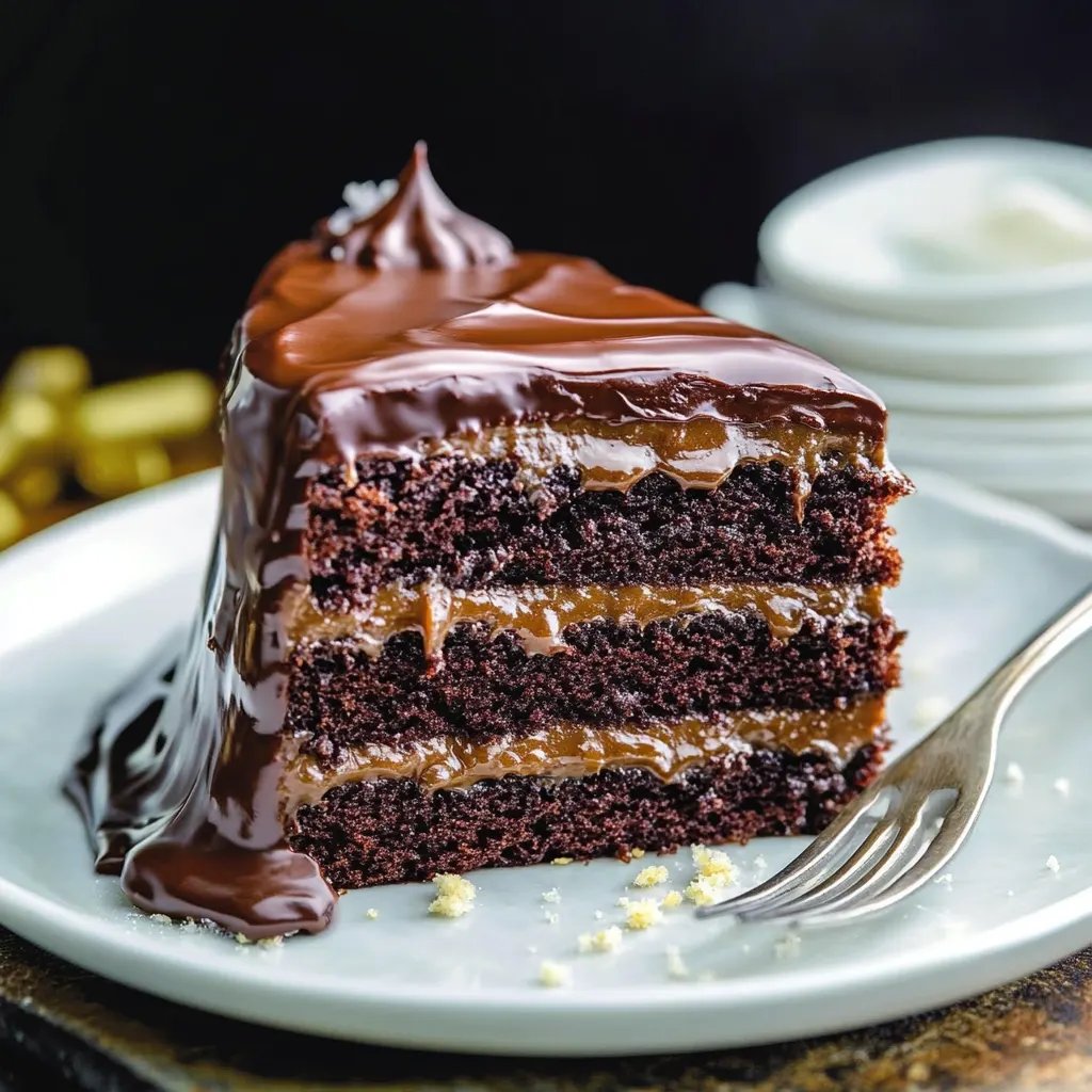 Salted Caramel Chocolate Cake
